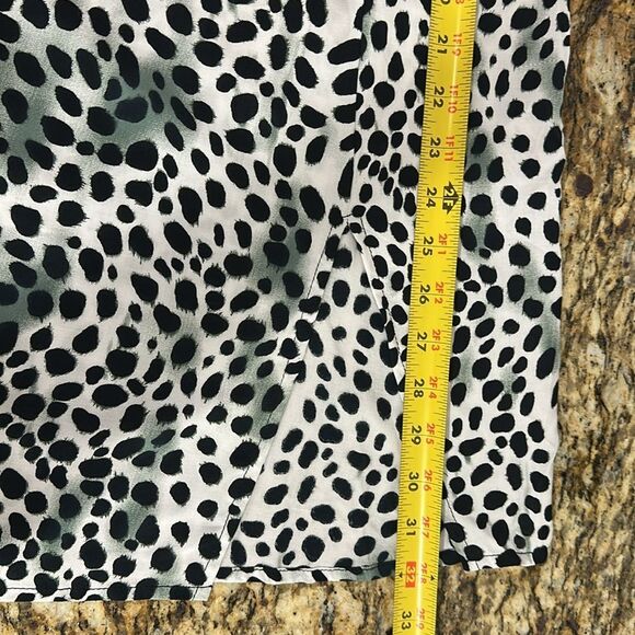 Motel Datista Square Neck Slip Mini Dress Dalmatian Size L - Picture 10 of 10